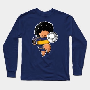 Diego Maradona - Football Legend Long Sleeve T-Shirt